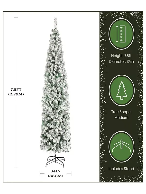 Искусственная рождественская елка из акации National Tree, 7,5 футов. National Tree Company — изображение 4 из 4, зеленый
