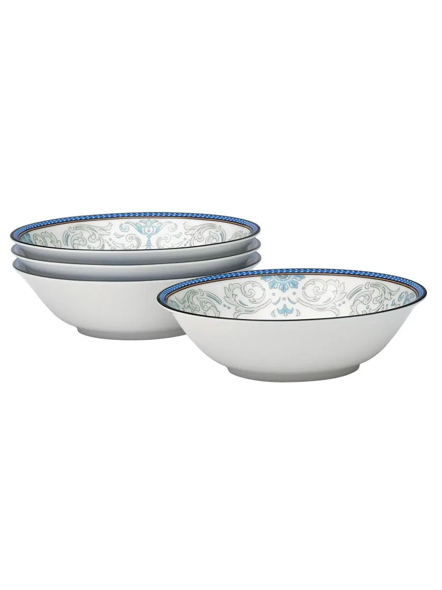 Набор из 4 мисок для хлопьев Menorca Palace, 6,50 дюймов, 15,50 унций Noritake