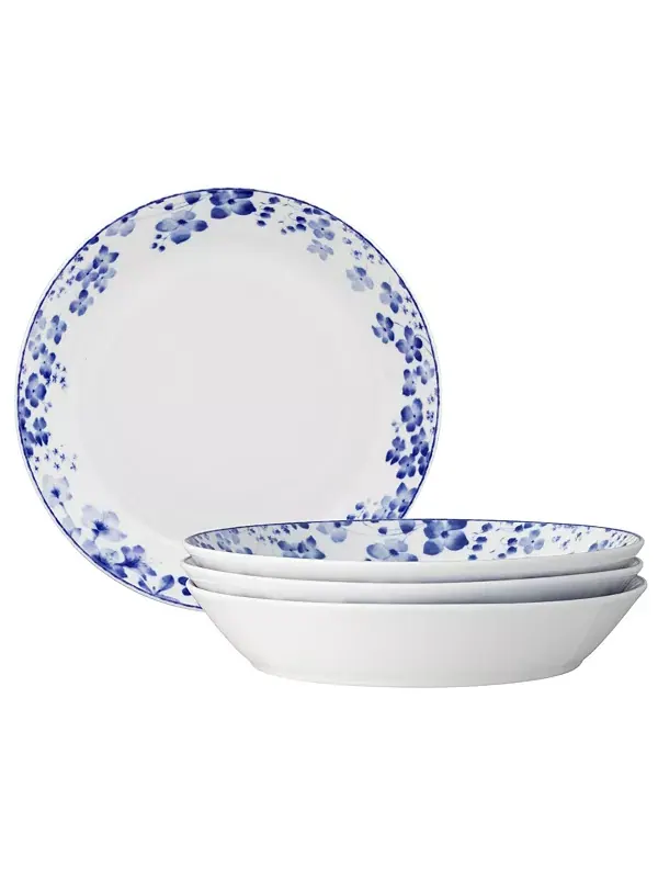 Набор из 4 мисок для ужина Bloomington Road Coupe Noritake