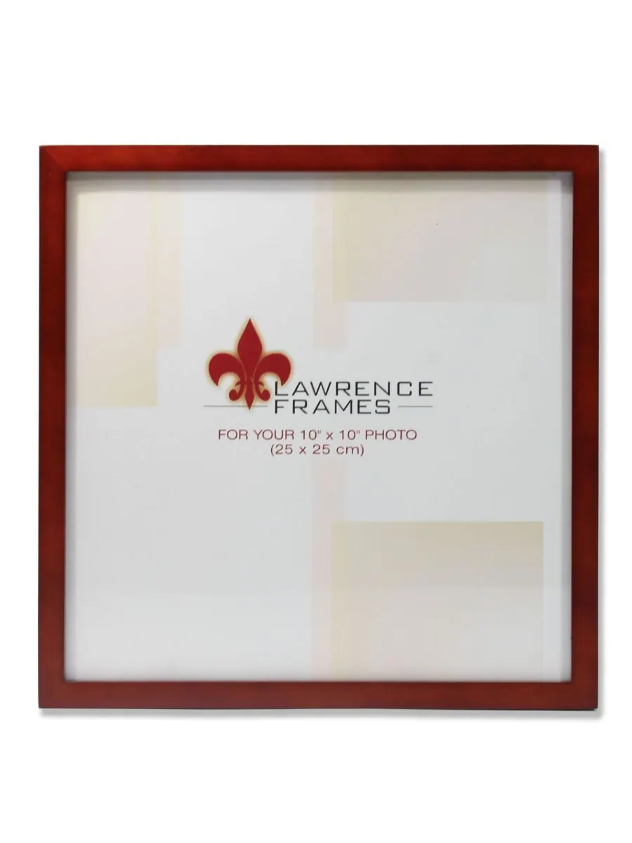 755610 Рамка для картины из орехового дерева - 10" x 10" Lawrence Frames