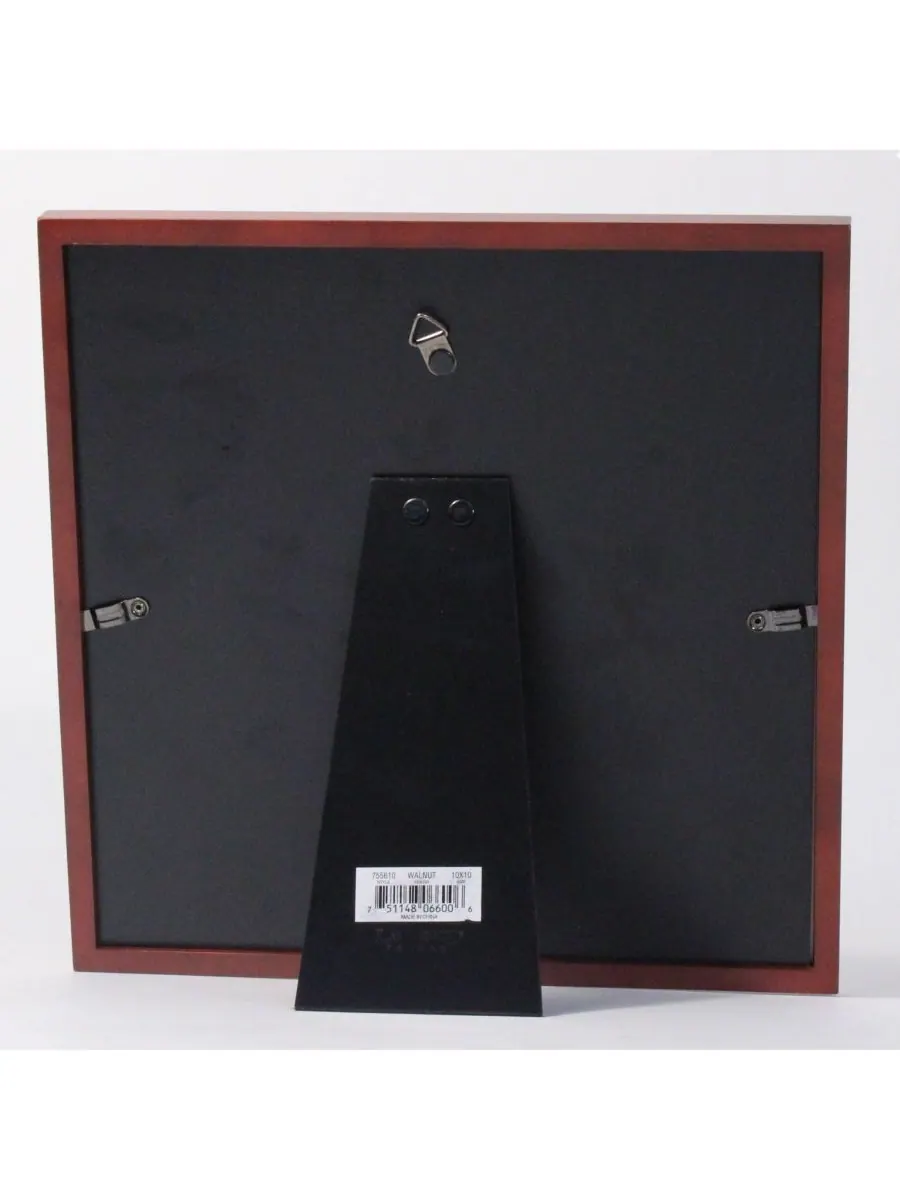 755610 Рамка для картины из орехового дерева - 10" x 10" Lawrence Frames — изображение 3 из 3, коричневый