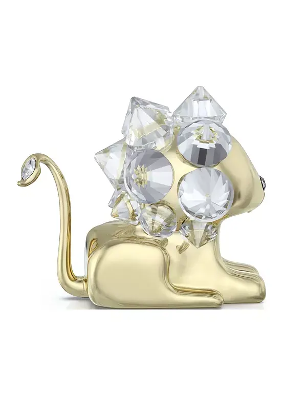 Статуэтка зодиака Лев Swarovski — изображение 4 из 4, прозрачный/золотистый