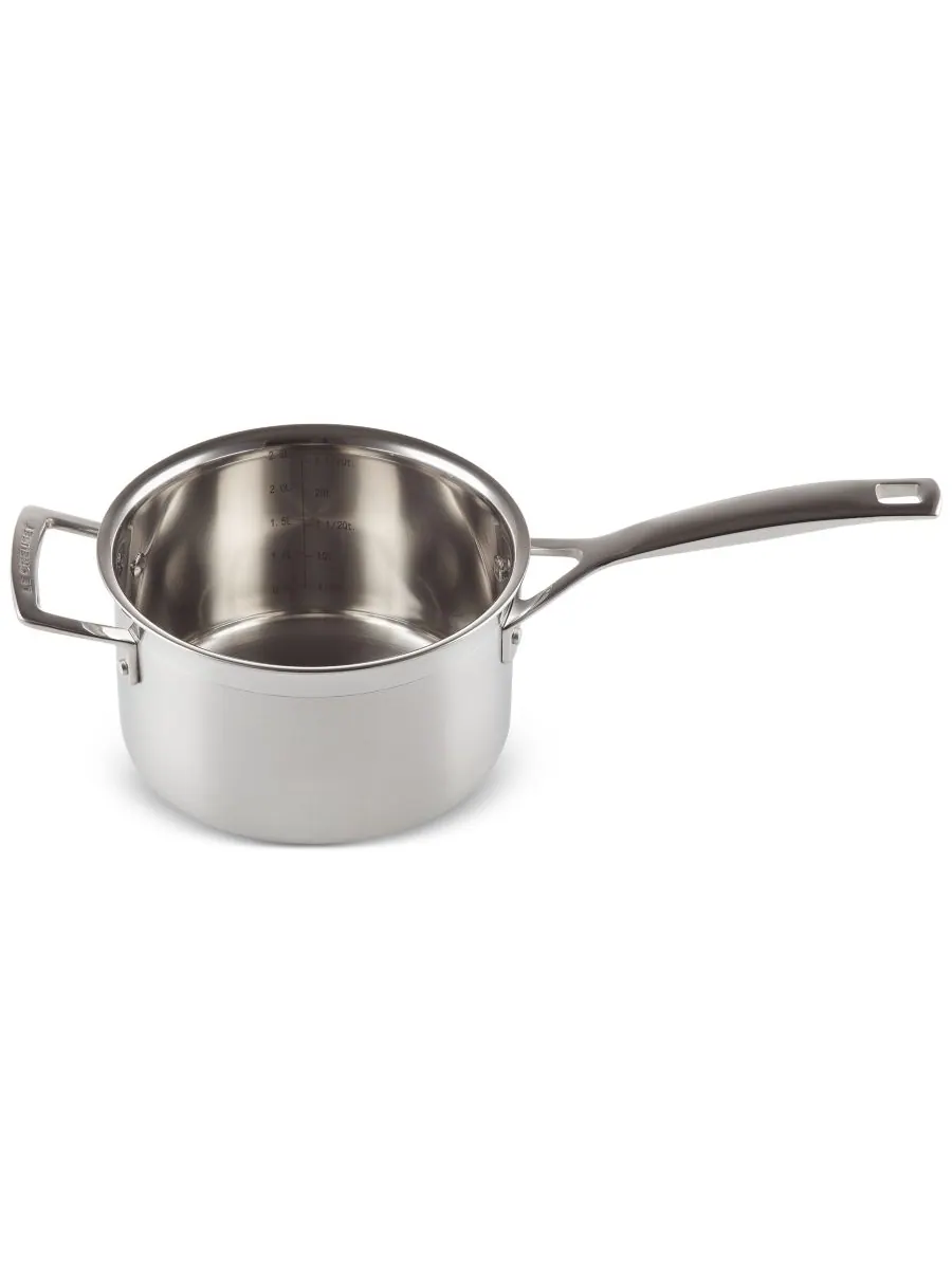 КовшLe Creuset Classic Stainless Steel, 2,8 л, 18 см, нержавеющая сталь — изображение 3 из 6, серебристый