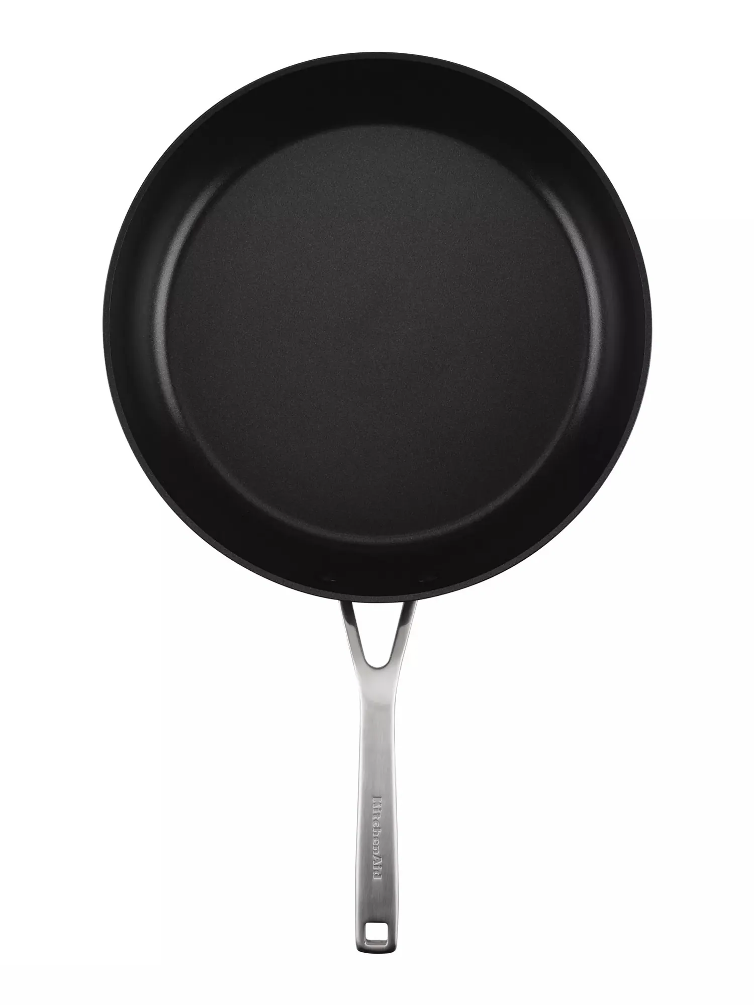 Сковорода с крышкой KitchenAid Hard-Anodized Induction Nonstick, 31 см — изображение 4 из 9, черный