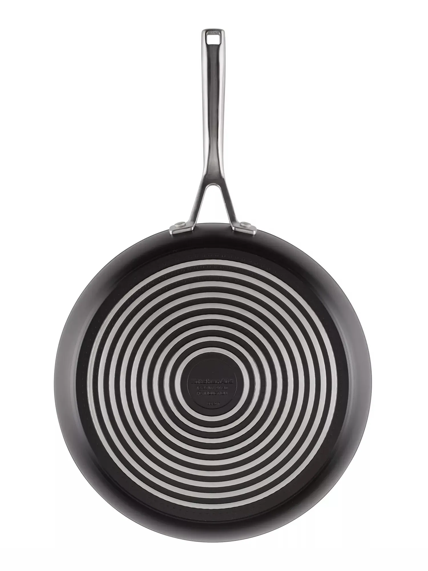 Сковорода с крышкой KitchenAid Hard-Anodized Induction Nonstick, 31 см — изображение 5 из 9, черный