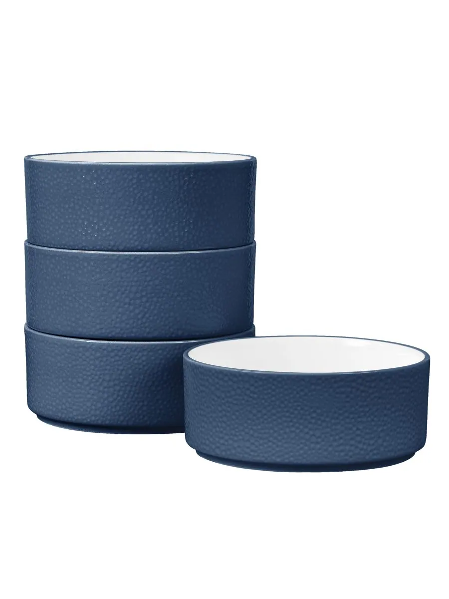 Набор из 4 мисок для хлопьев Colortex Stone Stax Noritake