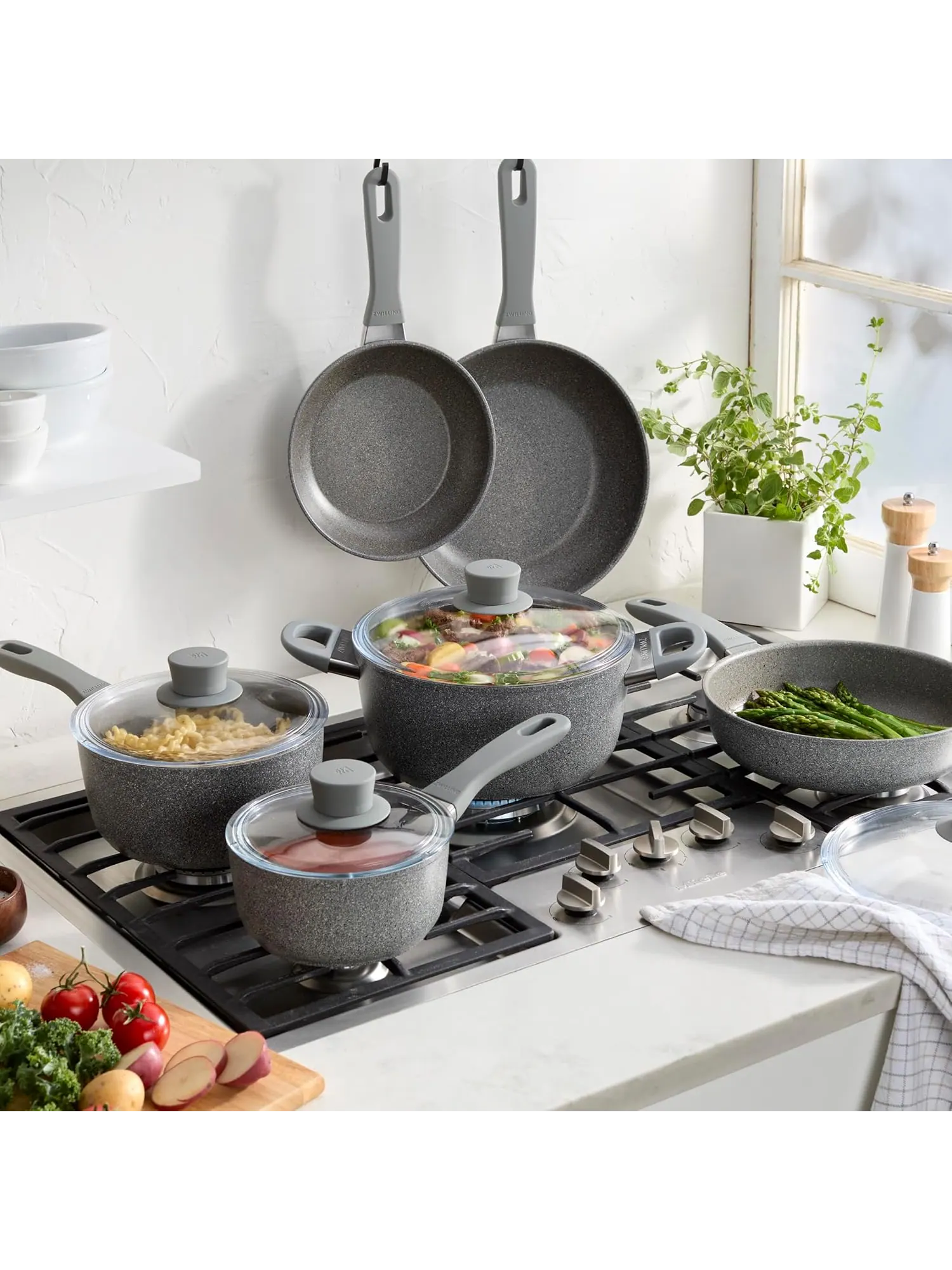 Набор посуды Zwilling Parma Plus, 10 предметов — изображение 2 из 7, итальянский