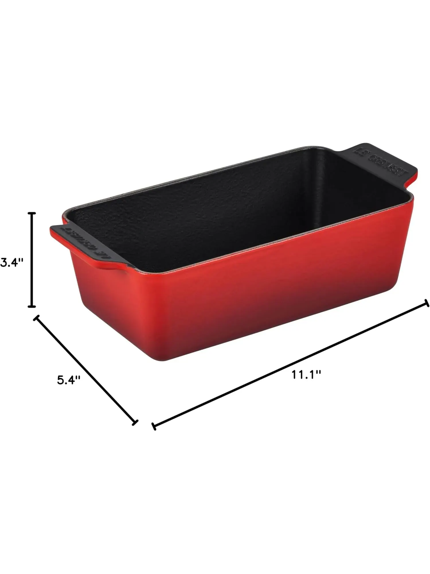 Форма для выпечки хлеба Le Creuset, 23 см, 1,9 л — изображение 6 из 6, вишневый