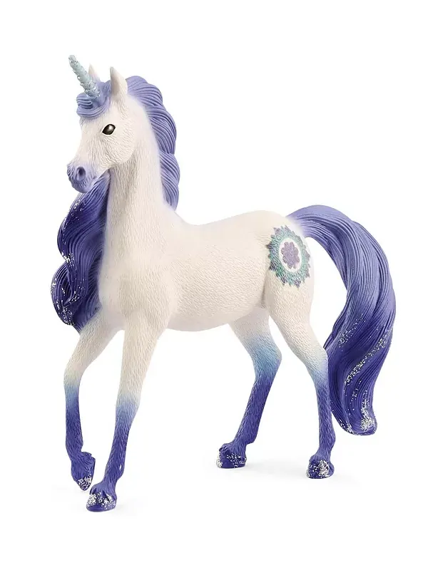 Баяла Мандала, магическая фигурка жеребца-единорога Schleich