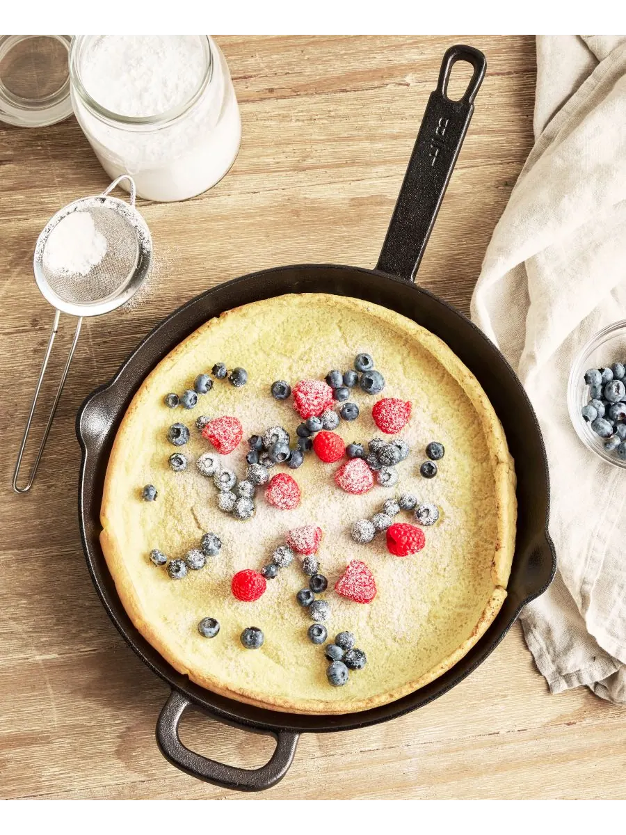 Сковорода чугунная GreenPan X Bobby Flay Cast Iron, 30 см — изображение 6 из 10, черный
