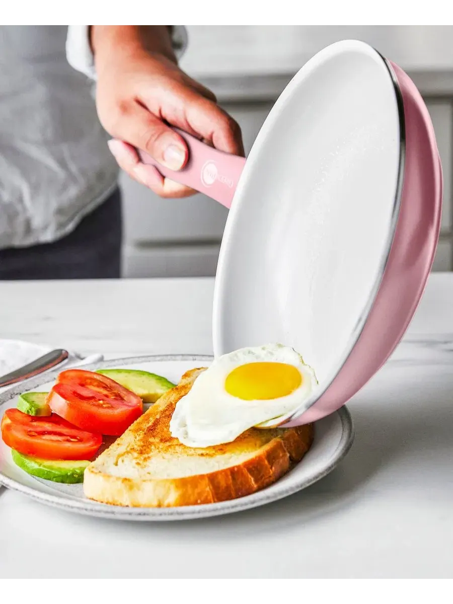 Набор из 2 сковород GreenPan Dover Aluminum — изображение 5 из 7, розовый