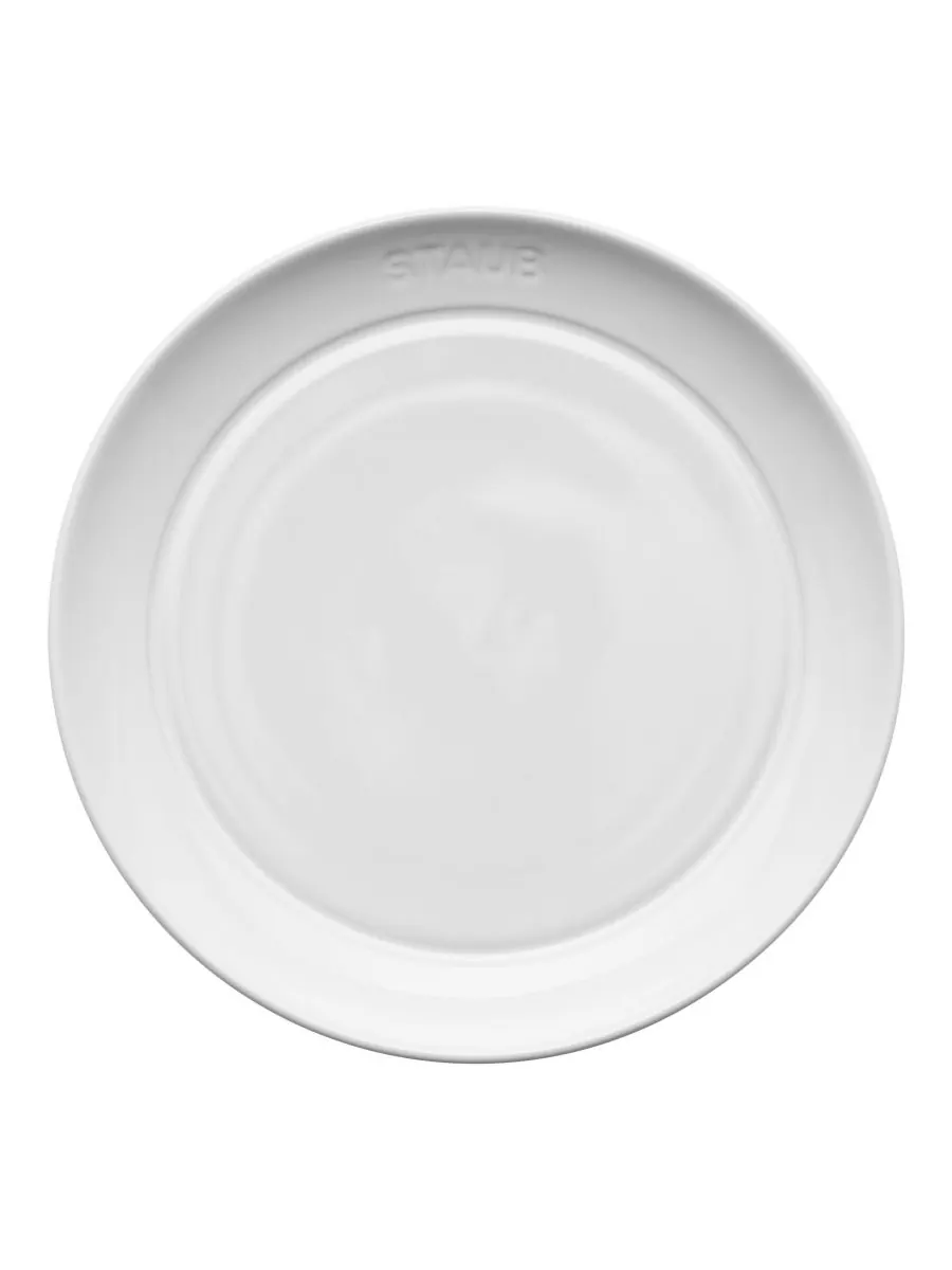 Набор тарелок Staub Ceramic, 4 предмета, 15, см — изображение 2 из 3, белый