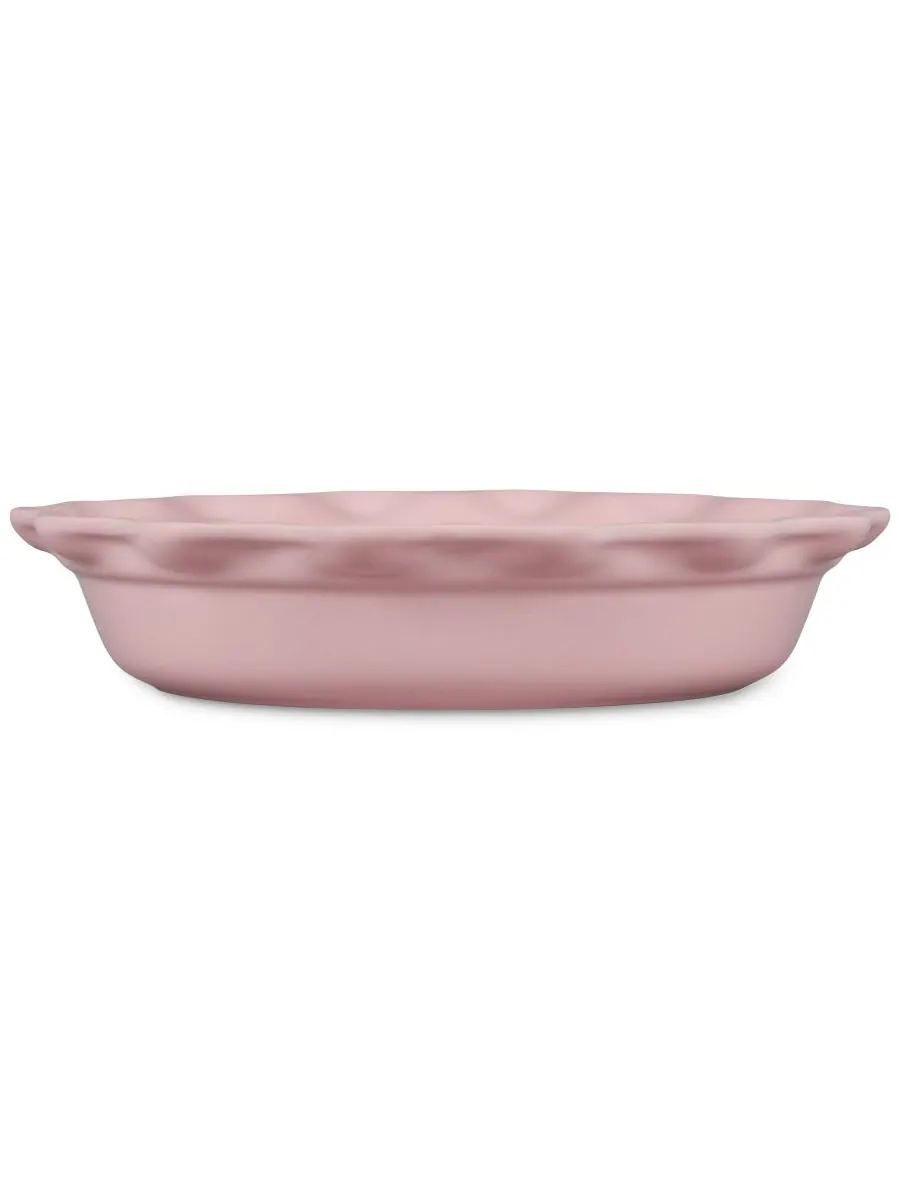 Форма для пирога из каменной керамики диаметром 9 дюймов Le Creuset — изображение 5 из 5, белый