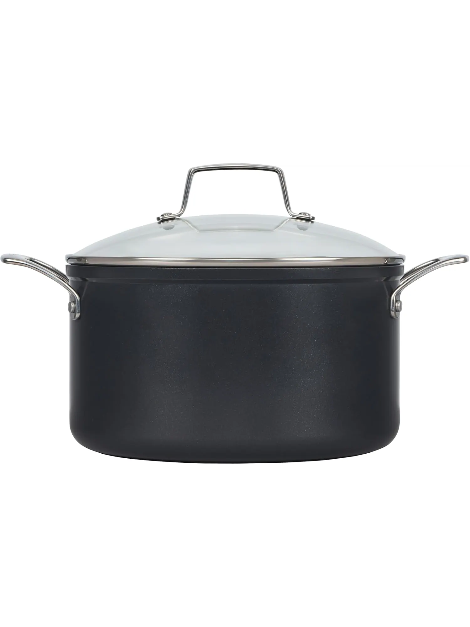 Кастрюля Le Creuset Essential Non-Stick Ceramic, 6 л, 24 см — изображение 2 из 6, черный