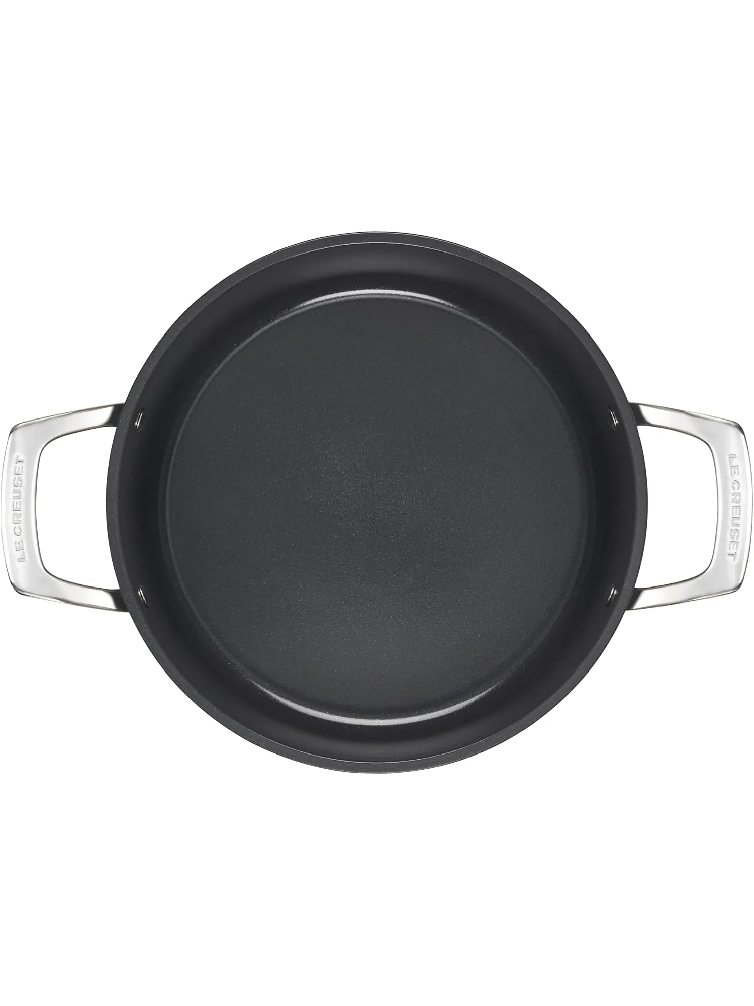 Кастрюля Le Creuset Essential Non-Stick Ceramic, 6 л, 24 см — изображение 4 из 6, черный
