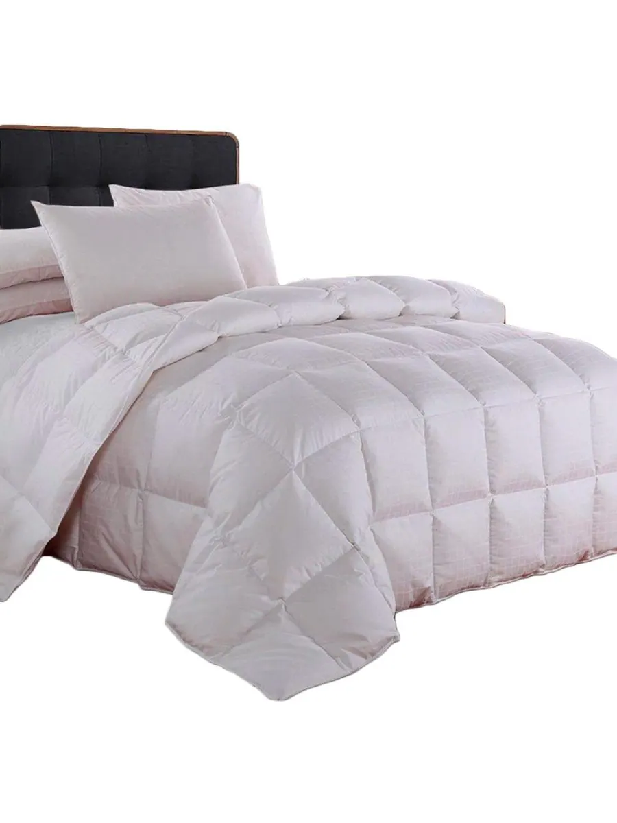 Легкое пуховое одеяло из хлопка с жаккардовым плетением Egyptian Linens