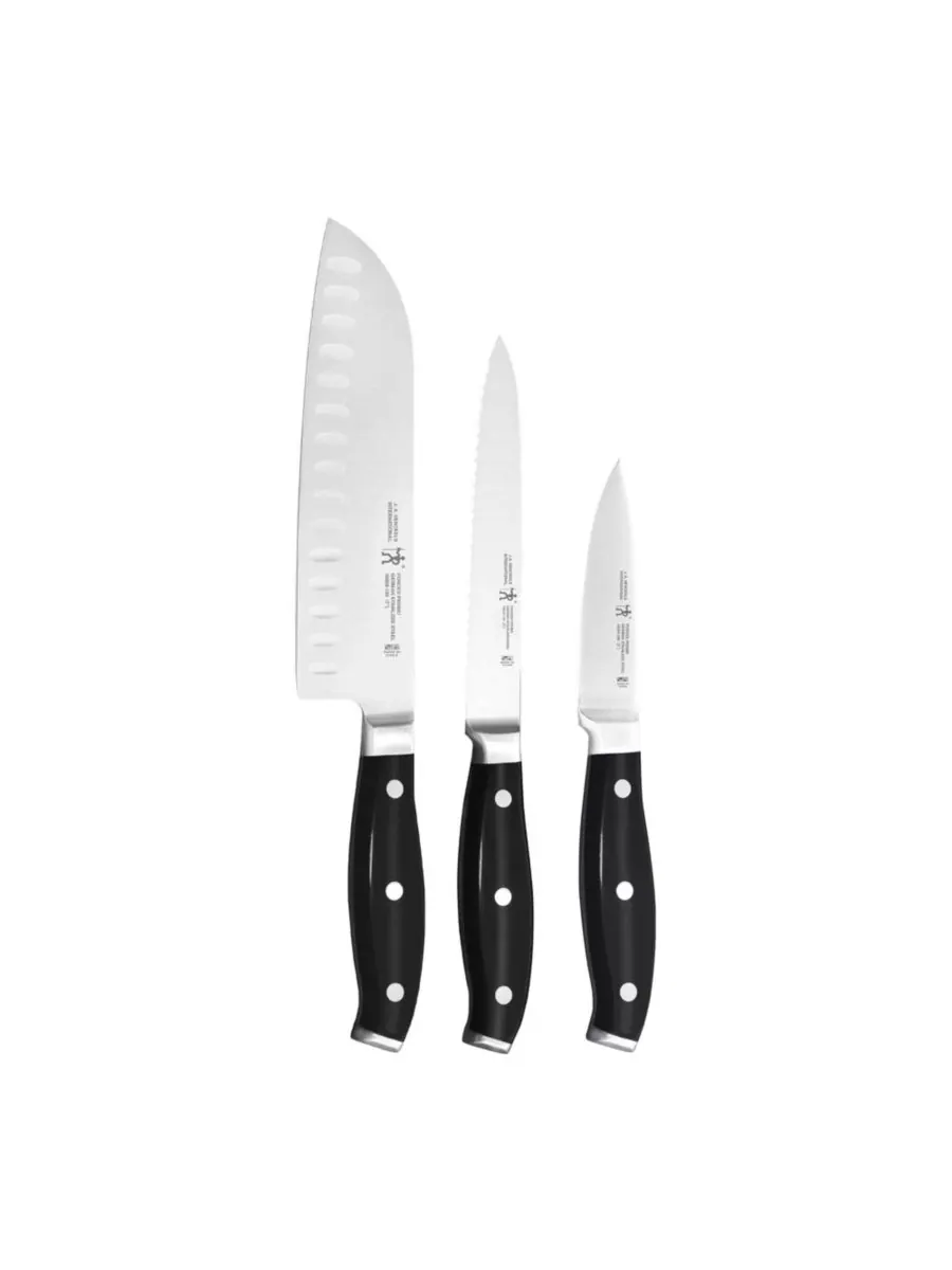 Набор из 3 кованых ножей HENCKELS International Forged Premio для начинающих J.A. Henckels