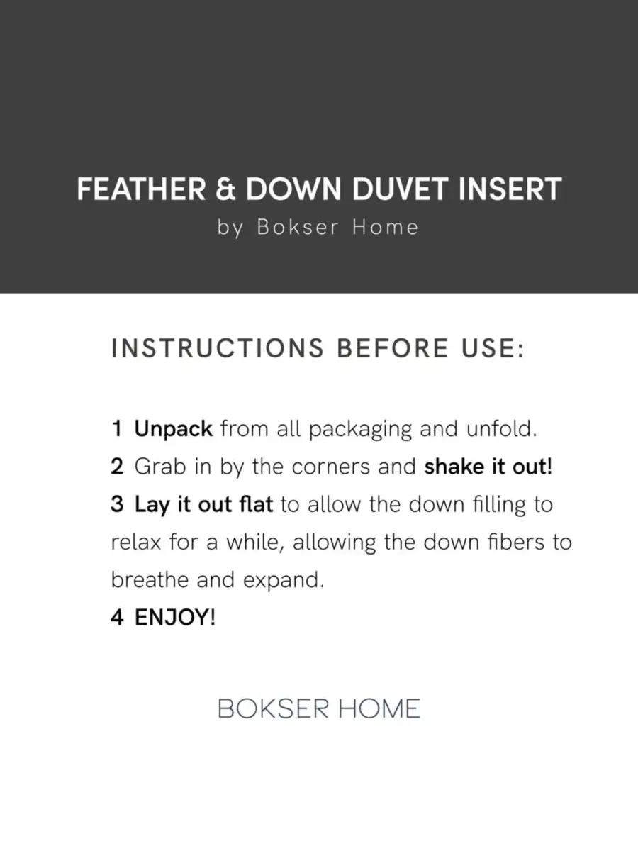 Теплое одеяло с наполнителем из пера и пуха Extra Warm, Full Queen Bokser Home — изображение 5 из 8, белый