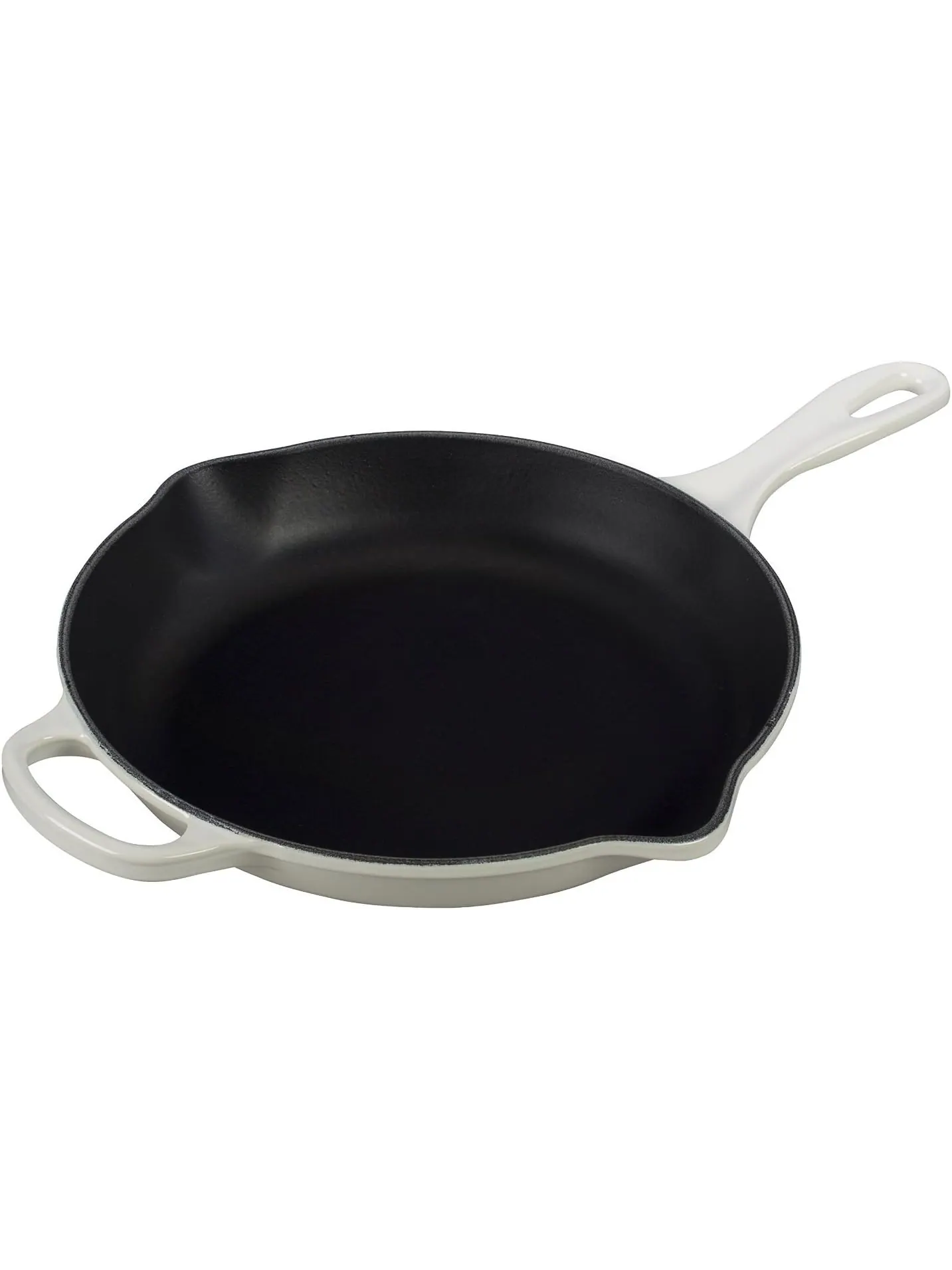 Сковорода чугунная Le Creuset Signature с эмалированным покрытием, 26 см — изображение 5 из 8, белый