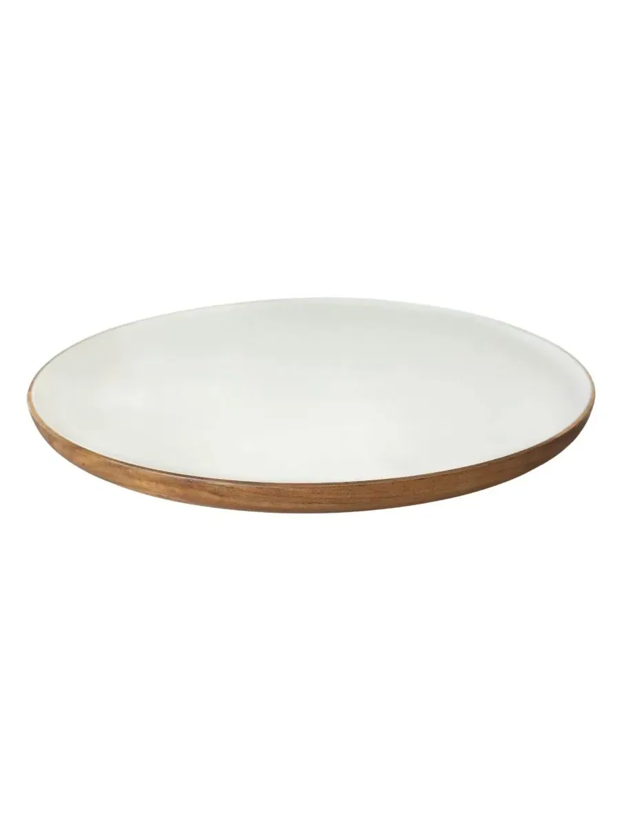 Вращающаяся подставка Lazy Susan из акации, Wood Plus Collection Jeanne Fitz — коричневый