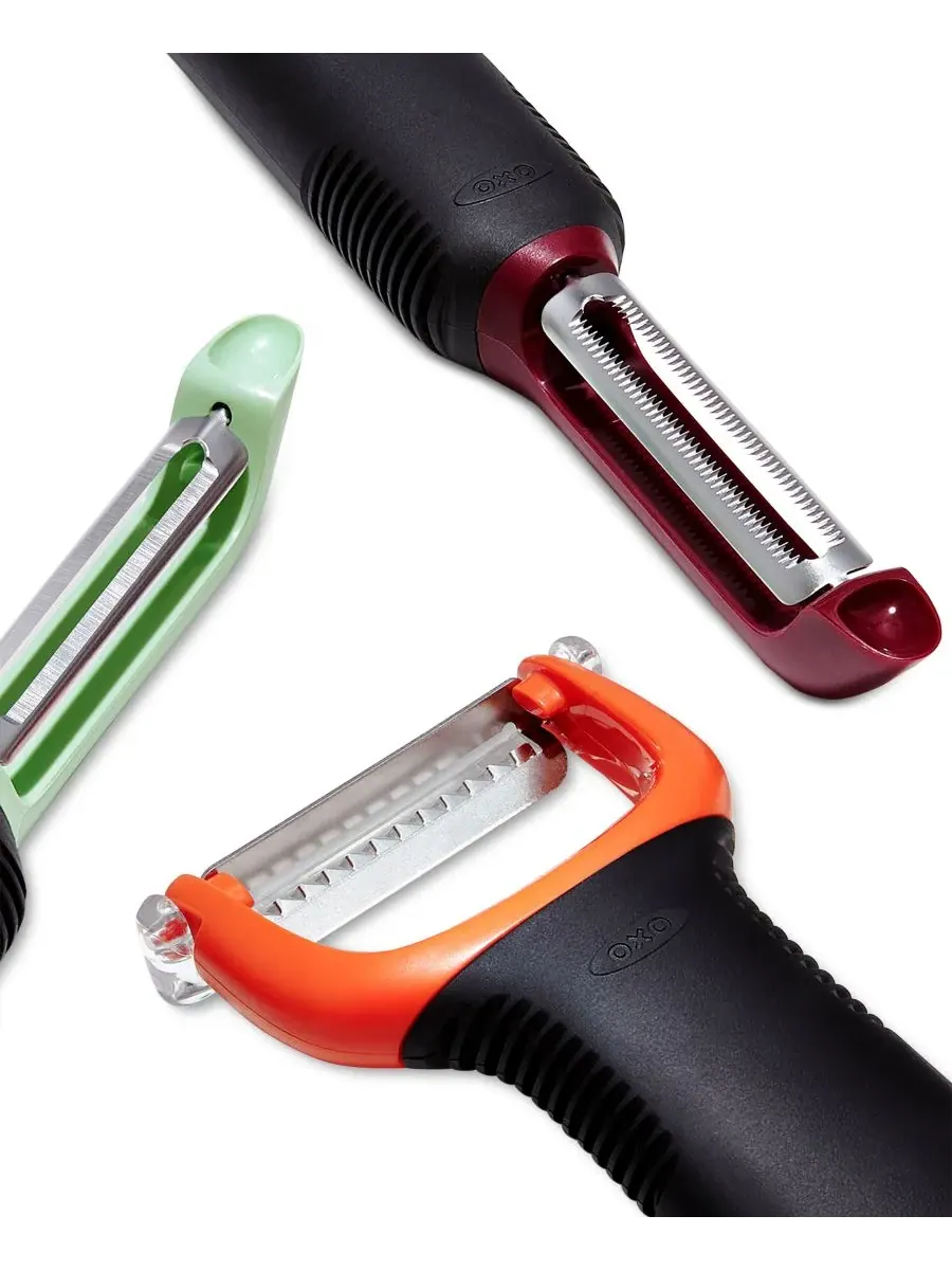 Набор овощечисток Good Grips из 3 предметов Oxo — изображение 9 из 10, мульти