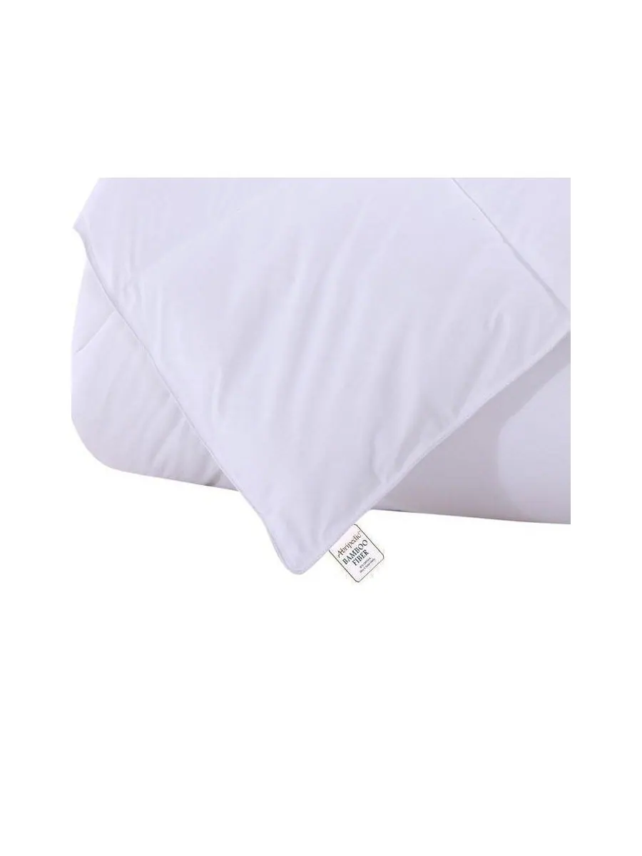 Egyptian Linens Одеяло из вискозы с бамбуковым наполнителем, плотность ткани 300 нитей на дюйм — изображение 2 из 3, белый