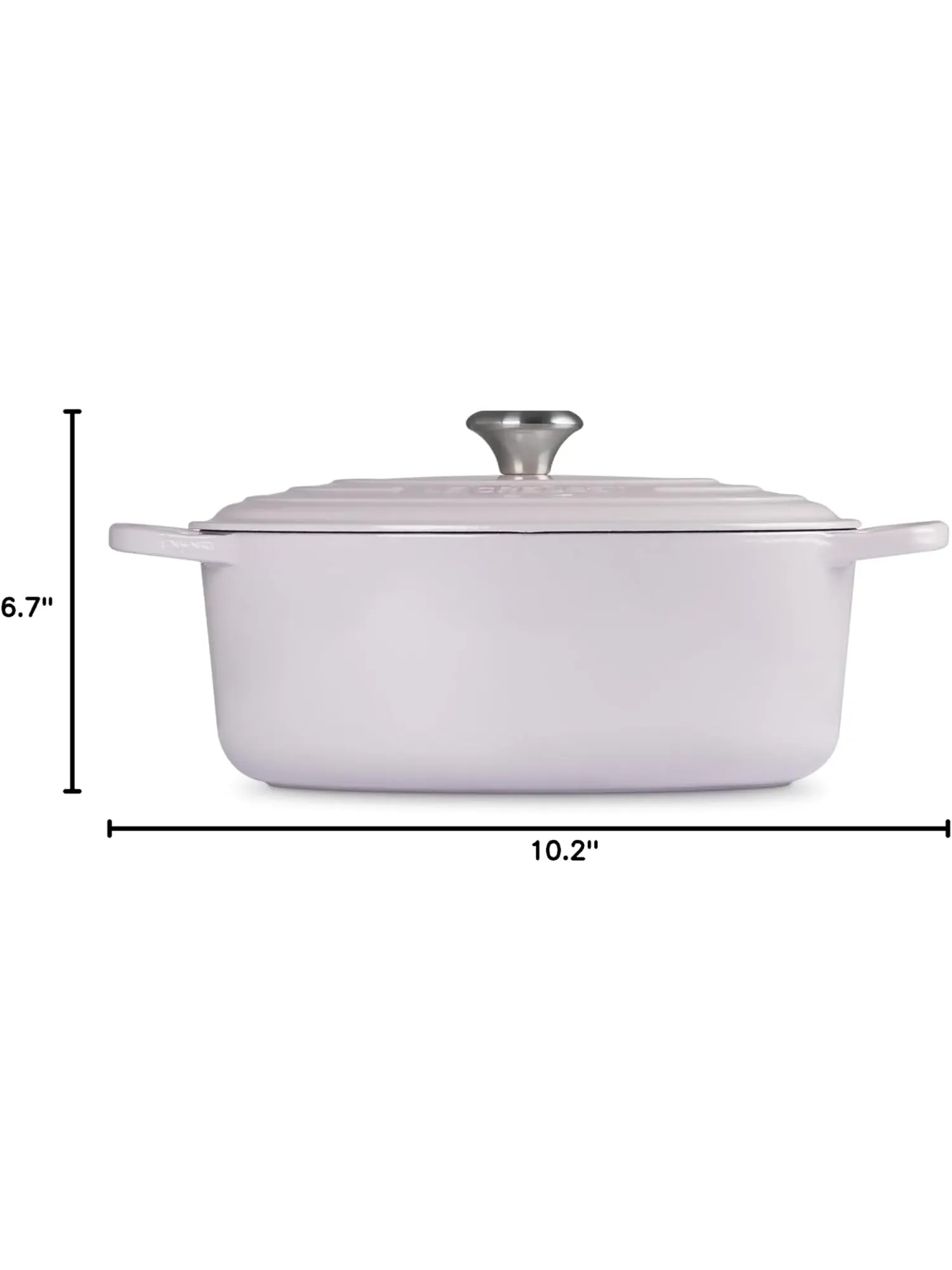 Кастрюля овальная Le Creuset Signature, 6,3 л, 31 см — изображение 8 из 8, желтый