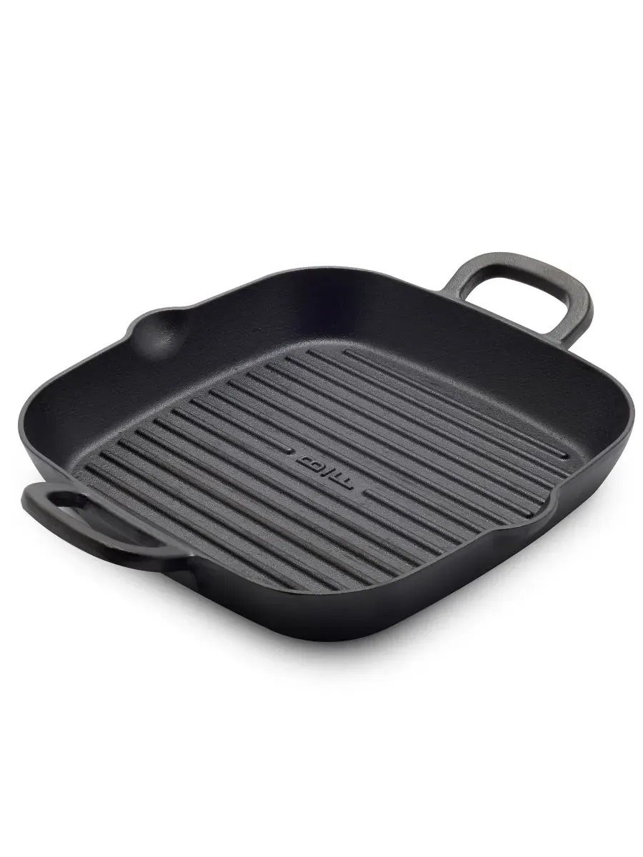 Сковорода-гриль чугунная GreenPan X Bobby Flay Cast Iron, 28 см
