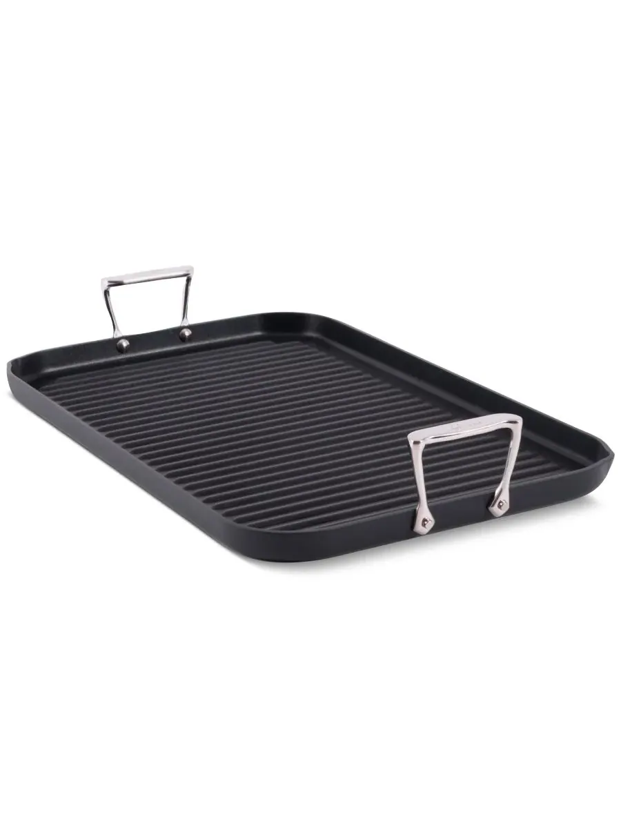Гриль HA1 Expert Cookware с антипригарным покрытием, 33 см x 51 см с двумя конфорками All-Clad