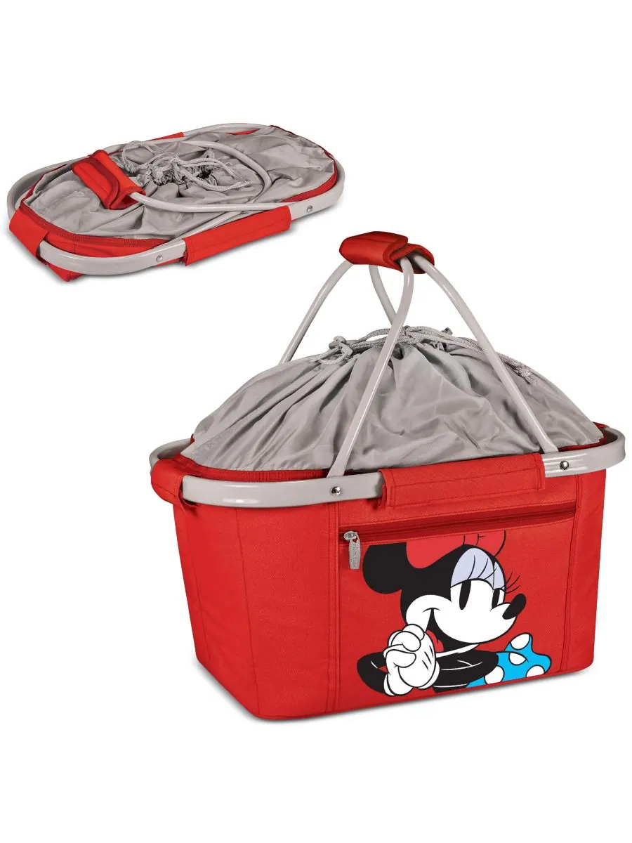 Disney Сумка-холодильник Minnie Mouse 'Metro Basket', складная — изображение 2 из 4, красный