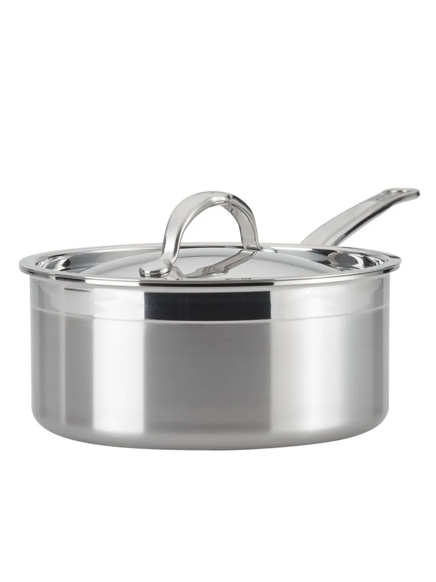 Кастрюля с крышкой ProBond из нержавеющей стали объемом 3 кварты (около 9,8 л) Hestan