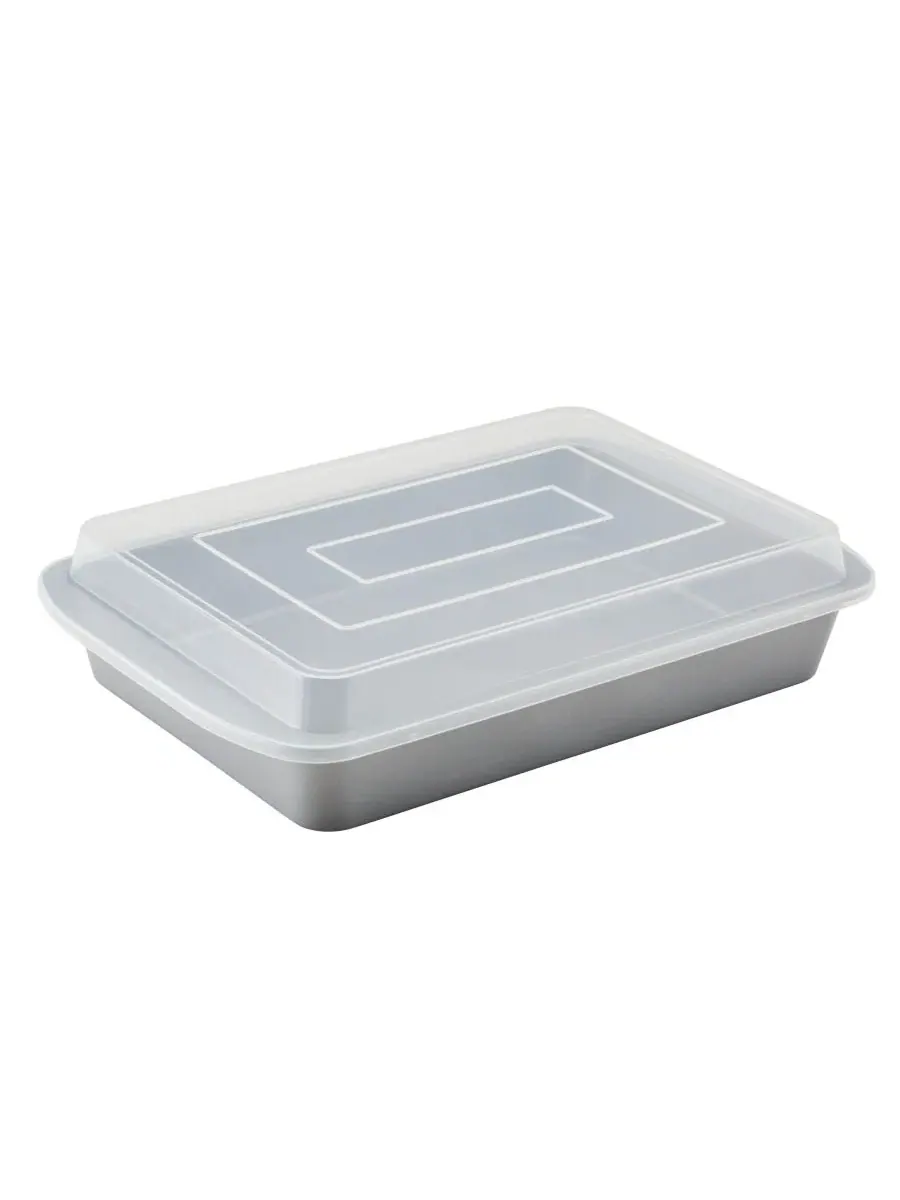 Форма для выпечки прямоугольная с крышкой, 33x23 см, GoldenBake Farberware