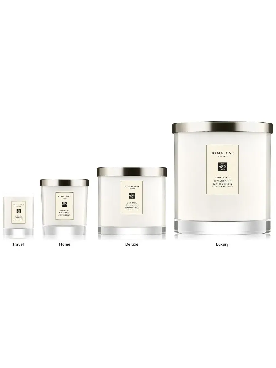 Набор из 3 путешественных свечей Lime Basil & Mandarin, English Pear & Freesia, Peony & Blush Suede — изображение 3 из 3