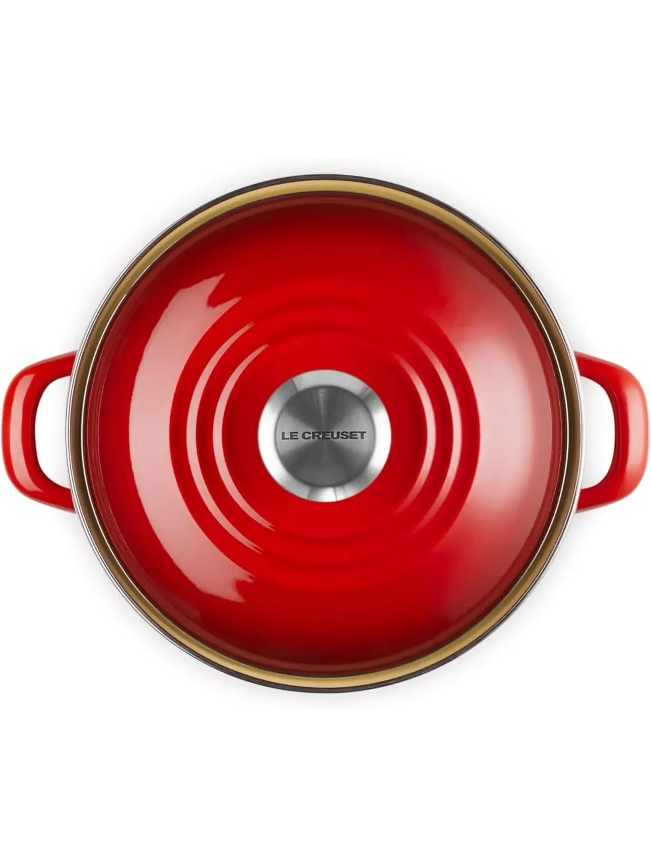 Кастрюля Le Creuset Enamel on Steel Stockpot, 3,6 л — изображение 2 из 6, красный