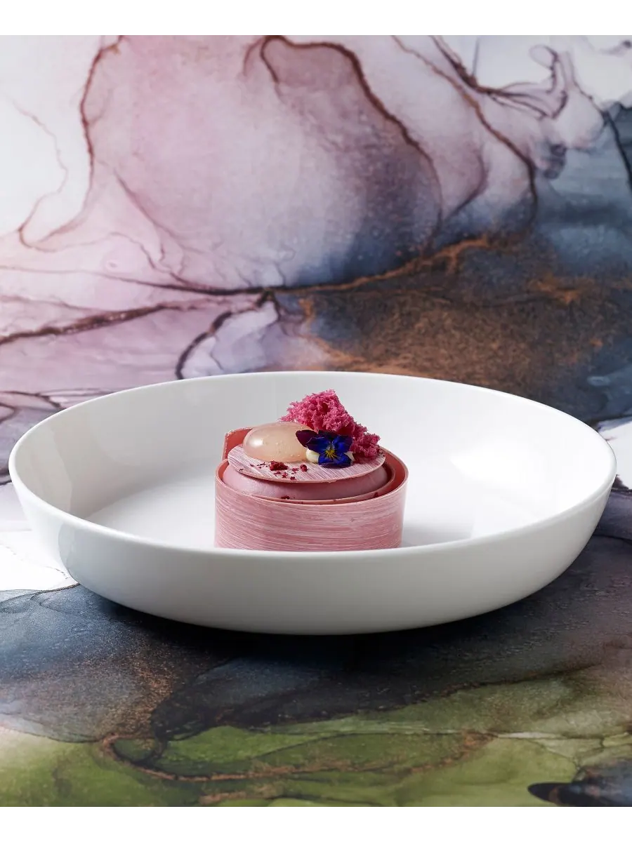 Набор из 4 тарелок для пасты Marc Newson, 9 дюймов, 38 унций Noritake — изображение 4 из 4, белый