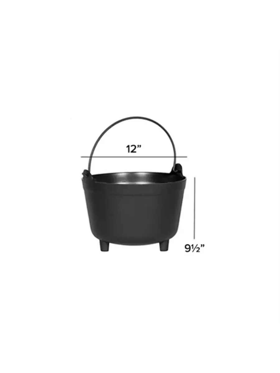 Novelty 48128 Пластиковый антикварный цветочный горшок в форме чайника, черный, 12 дюймов — изображение 3 из 3