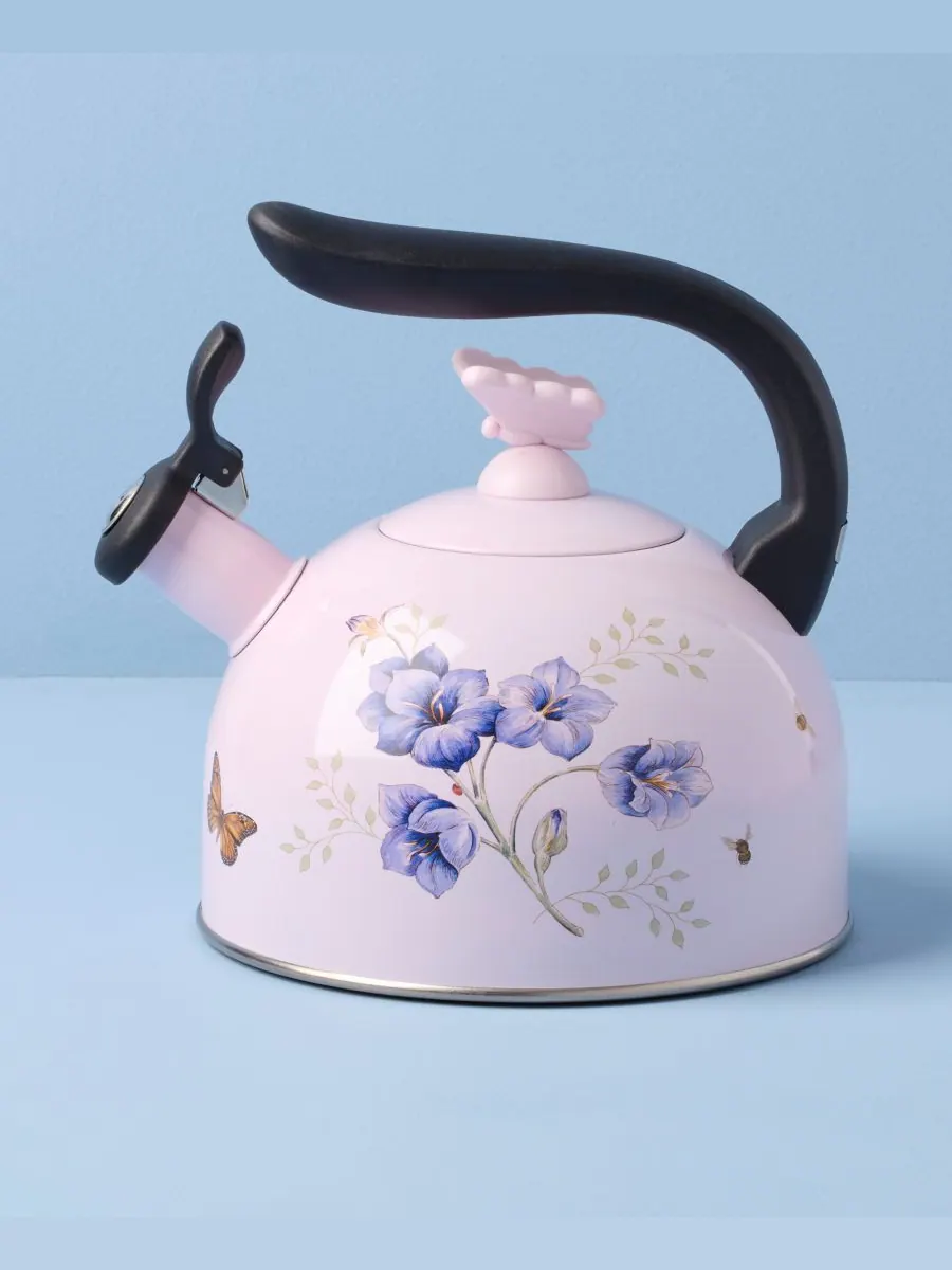 Чайник «Цвета луга бабочек» Lenox — изображение 4 из 7, мульти