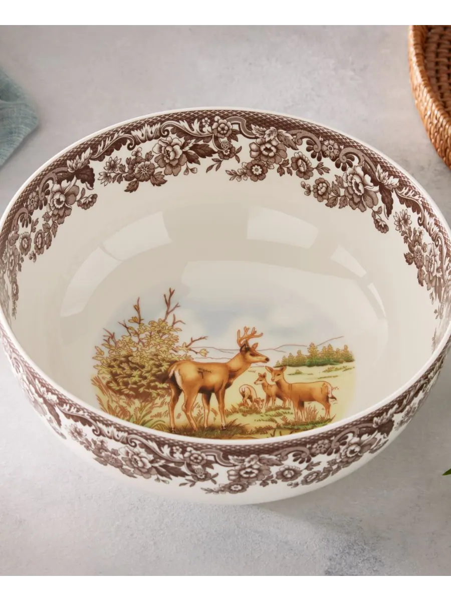 Миска для подачи блюд «Лесной олень» Spode — изображение 5 из 6, коричневый