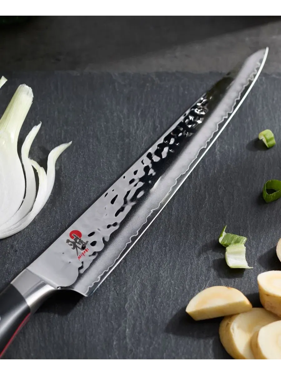 Нож для нарезки Hisho 9.5" Miyabi — изображение 6 из 6, черный