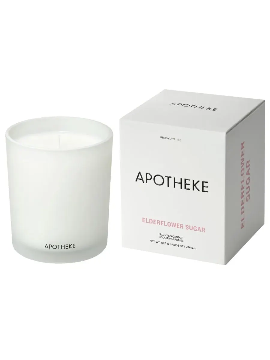 Ароматическая свеча Elderflower Sugar Classic, 300 г APOTHEKE — мульти