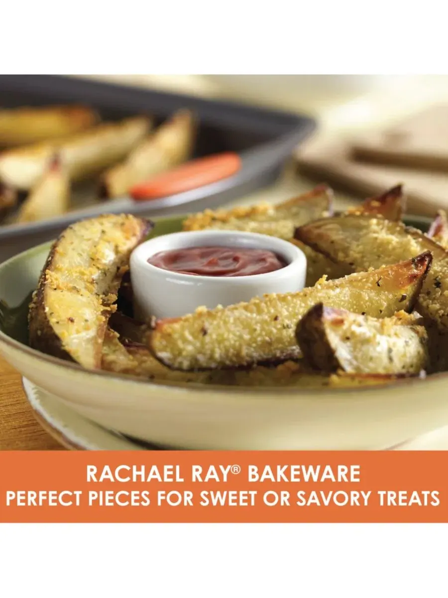 Набор посуды для выпечки Oven Lovin' из 5 предметов Rachael Ray — изображение 4 из 4, оранжевый