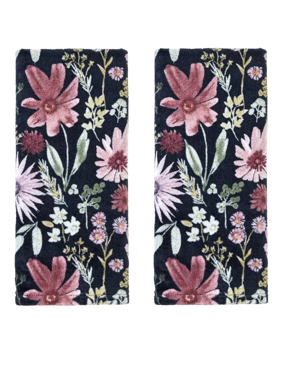 Набор из 2 полотенец для рук с цветочным принтом Wildflower Printed SKL Home