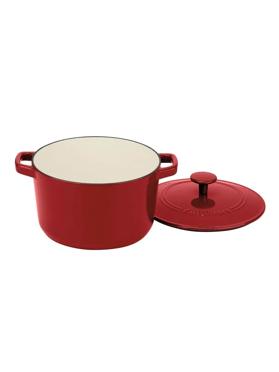 Кастрюля эмалированная чугунная 5 л с крышкой Chefs Classic Cuisinart