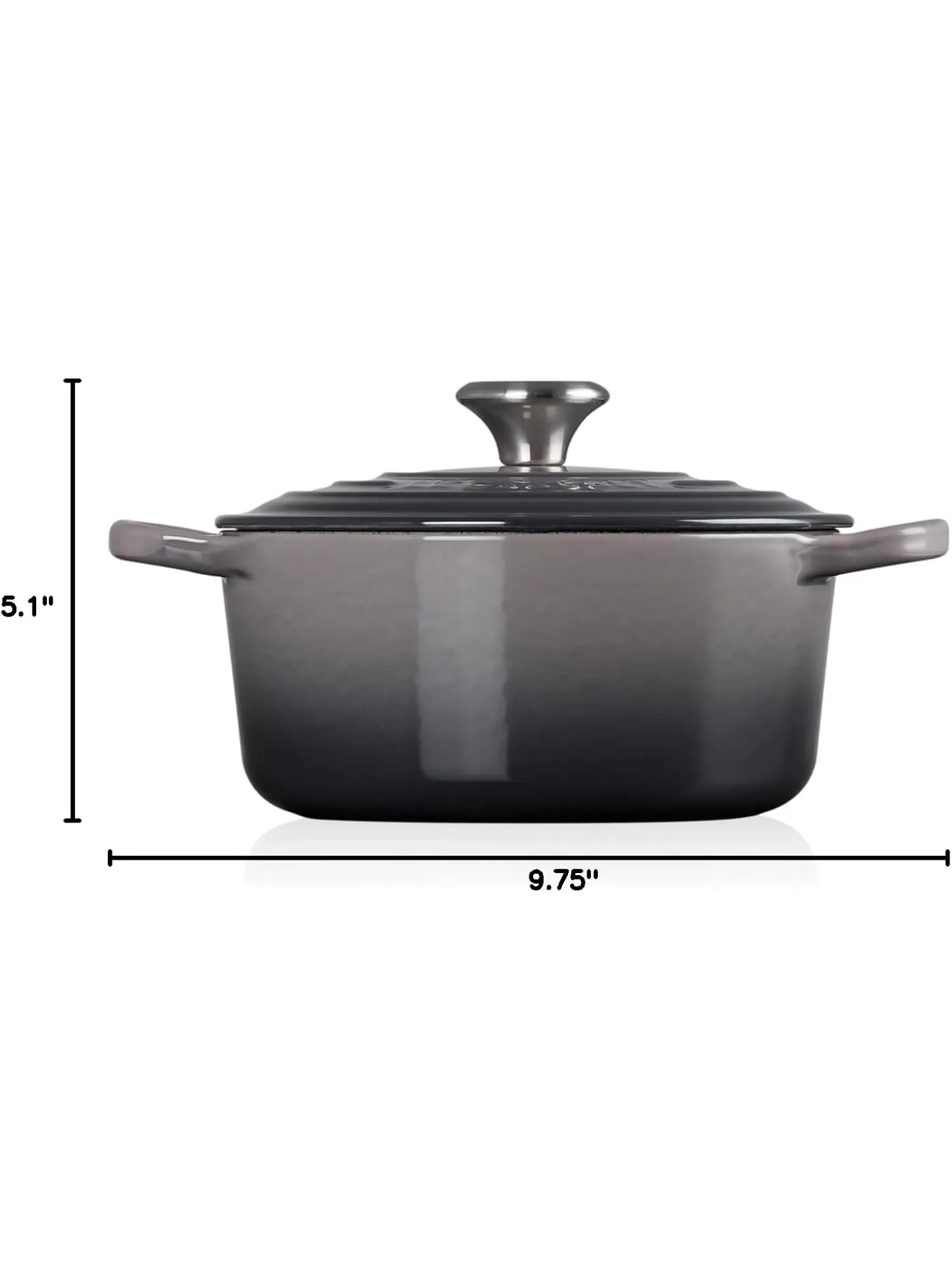 Кастрюля круглая Le Creuset Signature, 1,8 л, 18 см — изображение 9 из 9, устрица