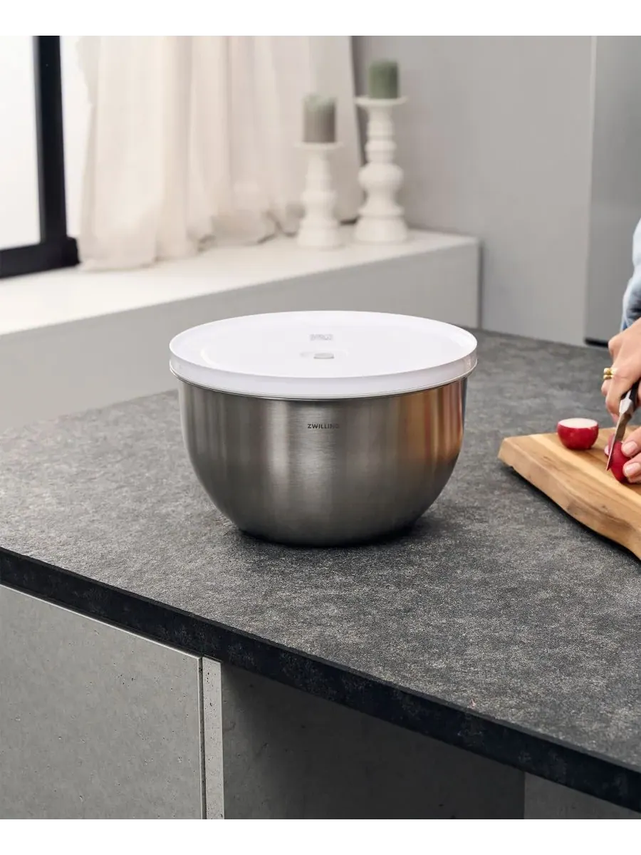 Большая вакуумная чаша Fresh Save Zwilling — изображение 6 из 8, серебряный