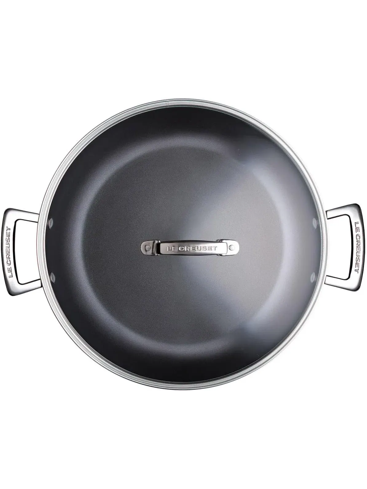 Сотейник Le Creuset Toughened Non-Stick, 30 см, 3,7 л — изображение 2 из 8, черный