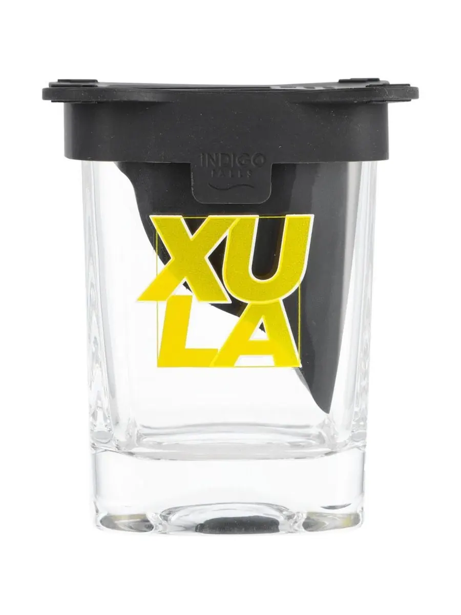 Стакан для виски Ice Wedge 10 унций Xavier University of Louisiana Gold Rush Indigo Falls