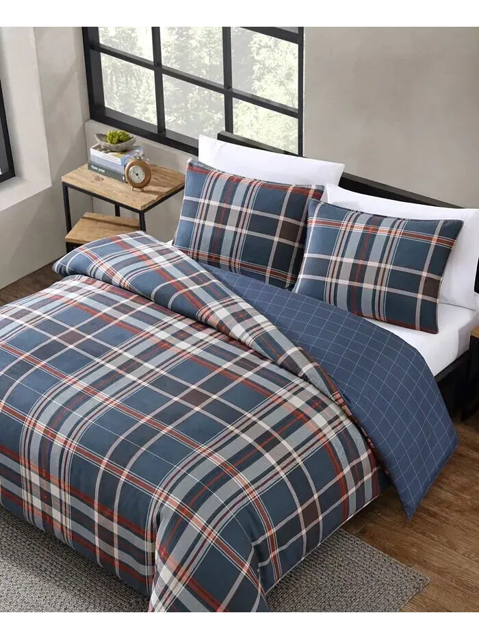 Комплекты пододеяльников из микрозамши Shasta Lake Eddie Bauer — изображение 3 из 15, индиго