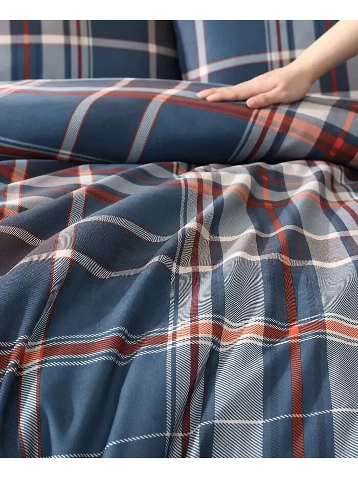 Комплекты пододеяльников из микрозамши Shasta Lake Eddie Bauer — изображение 8 из 15, индиго