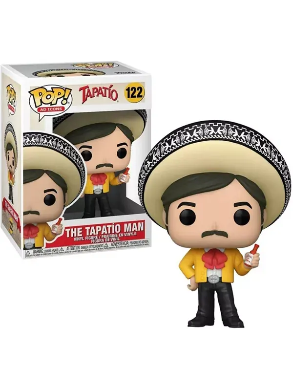 Виниловая фигурка Tapatio Pop Ad Icons | Tapatio Man Funko — изображение 3 из 3, желтый